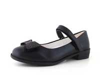 Чорні шкільні туфлі ТМ CLIBEE для дівчаток. 31-36 рр