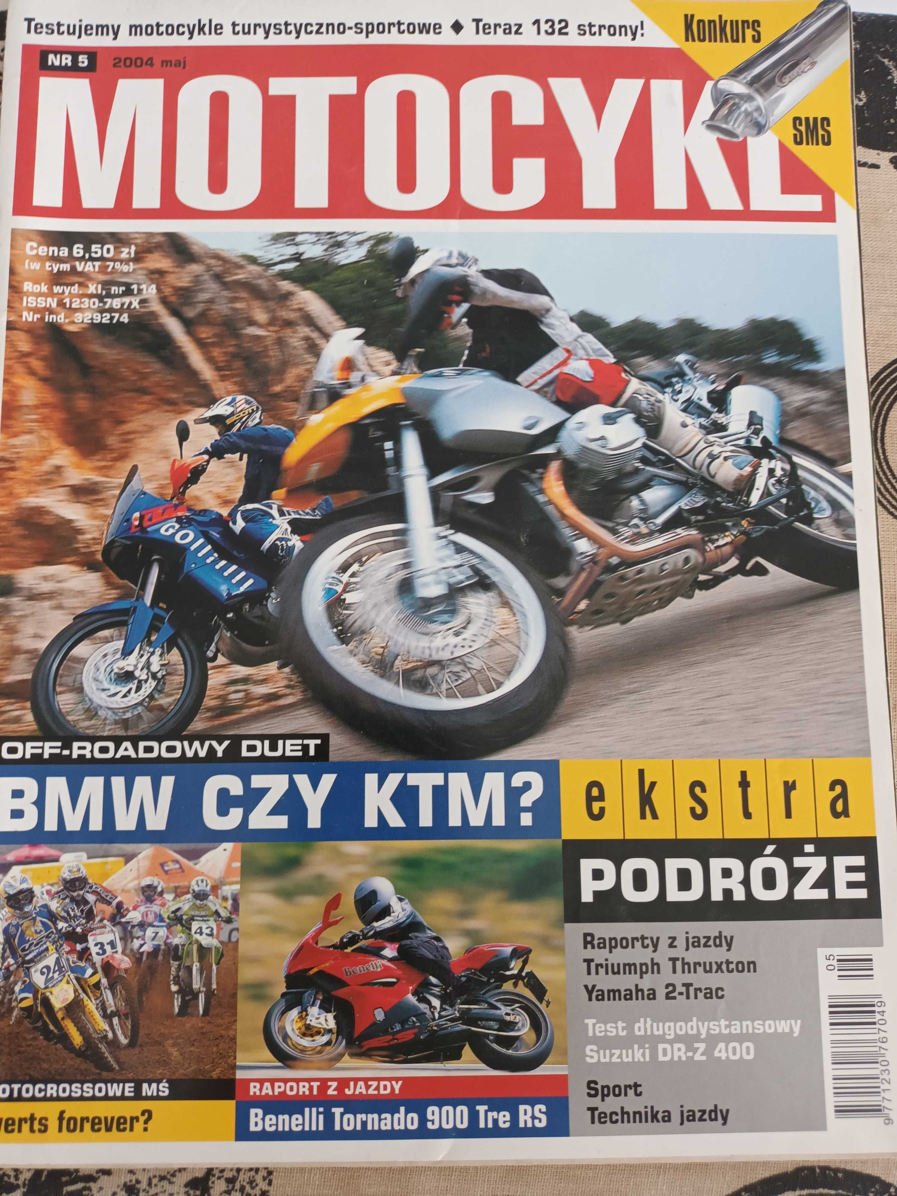 Magazyn Motocykl Nr 5 2004, maj