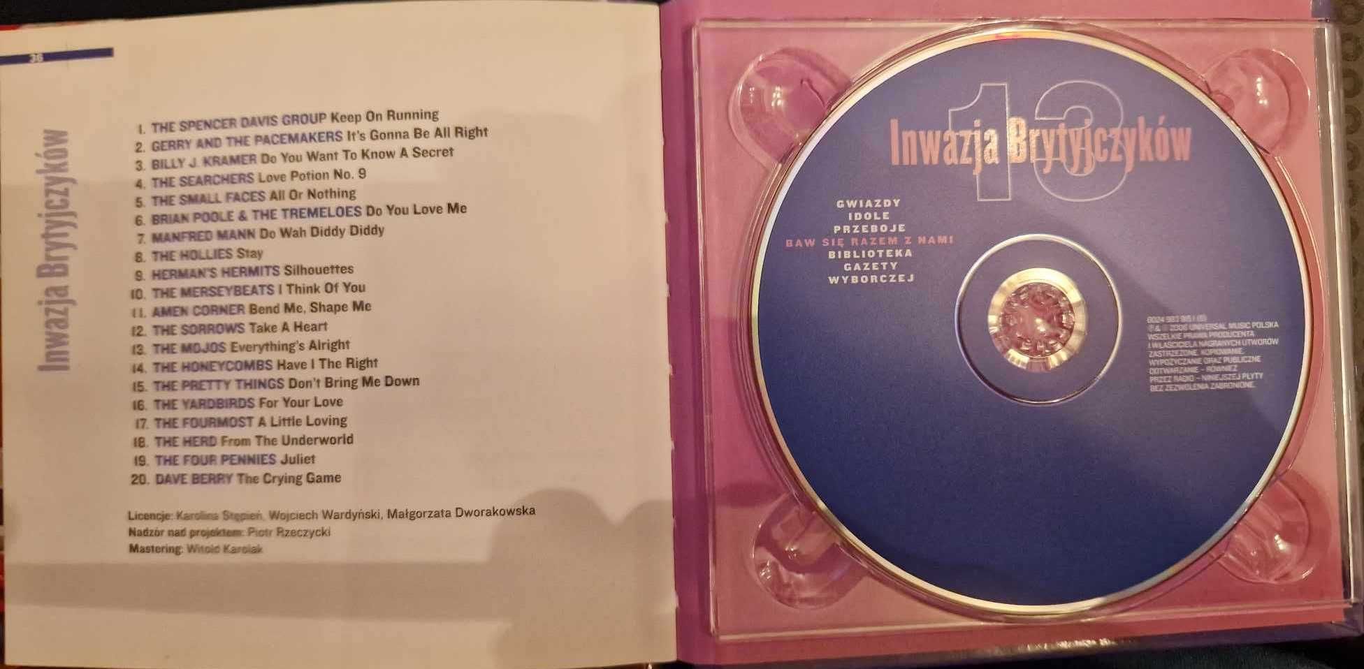 CD Inwazja Brytyjczyków Various Artists