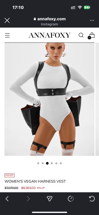 Желетка корсет натуральная кожа