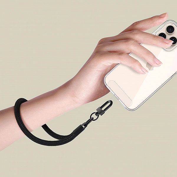 Tech-Protect C3S Rope Wrist Strap Black/Black