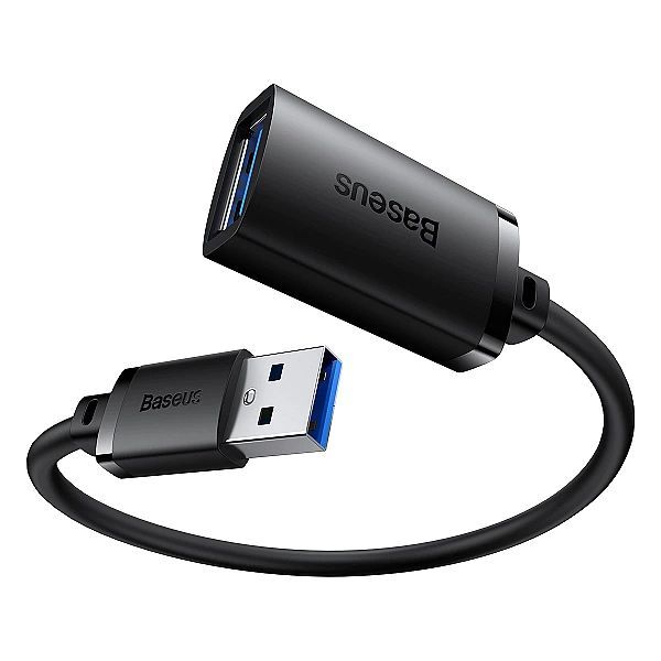 Przedłużacz kabel Usb 2.0/1.5m Baseus AirJoy Series - czarny