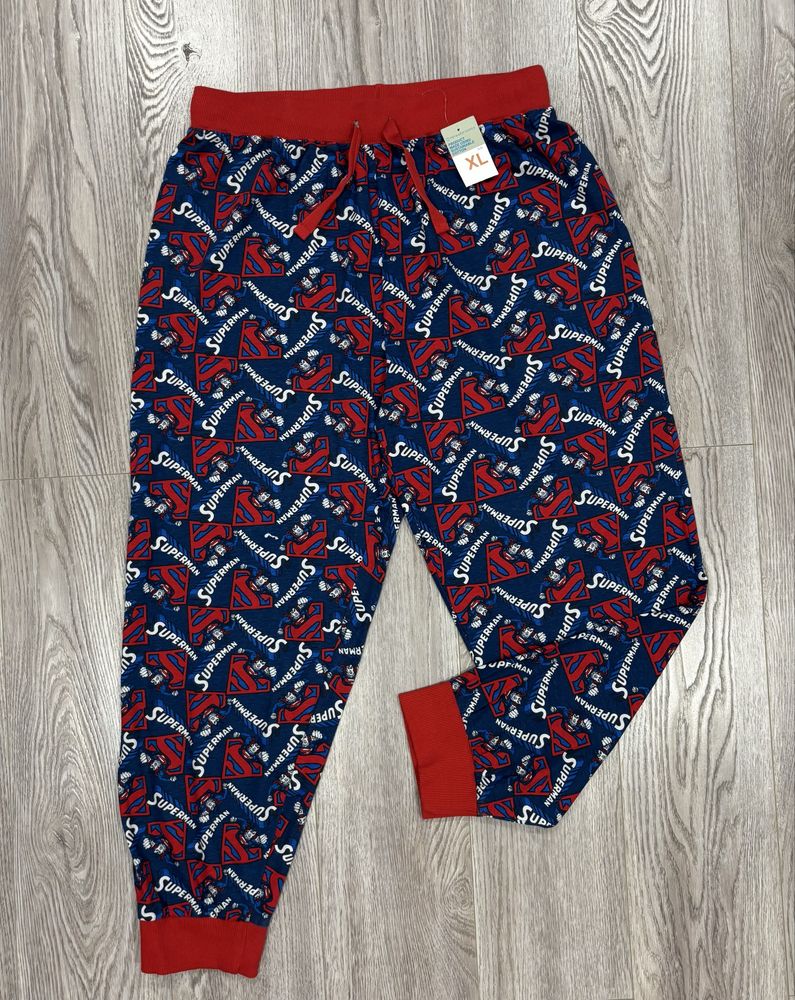 Primark L XL Хлопковые Мужские пижамные штаны пижама l xl супермен