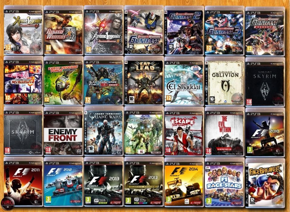 [PS3] 600 JOGOS Parte 1 de 3 (A a F) - (Vendo à Unidade - Ver Preços)