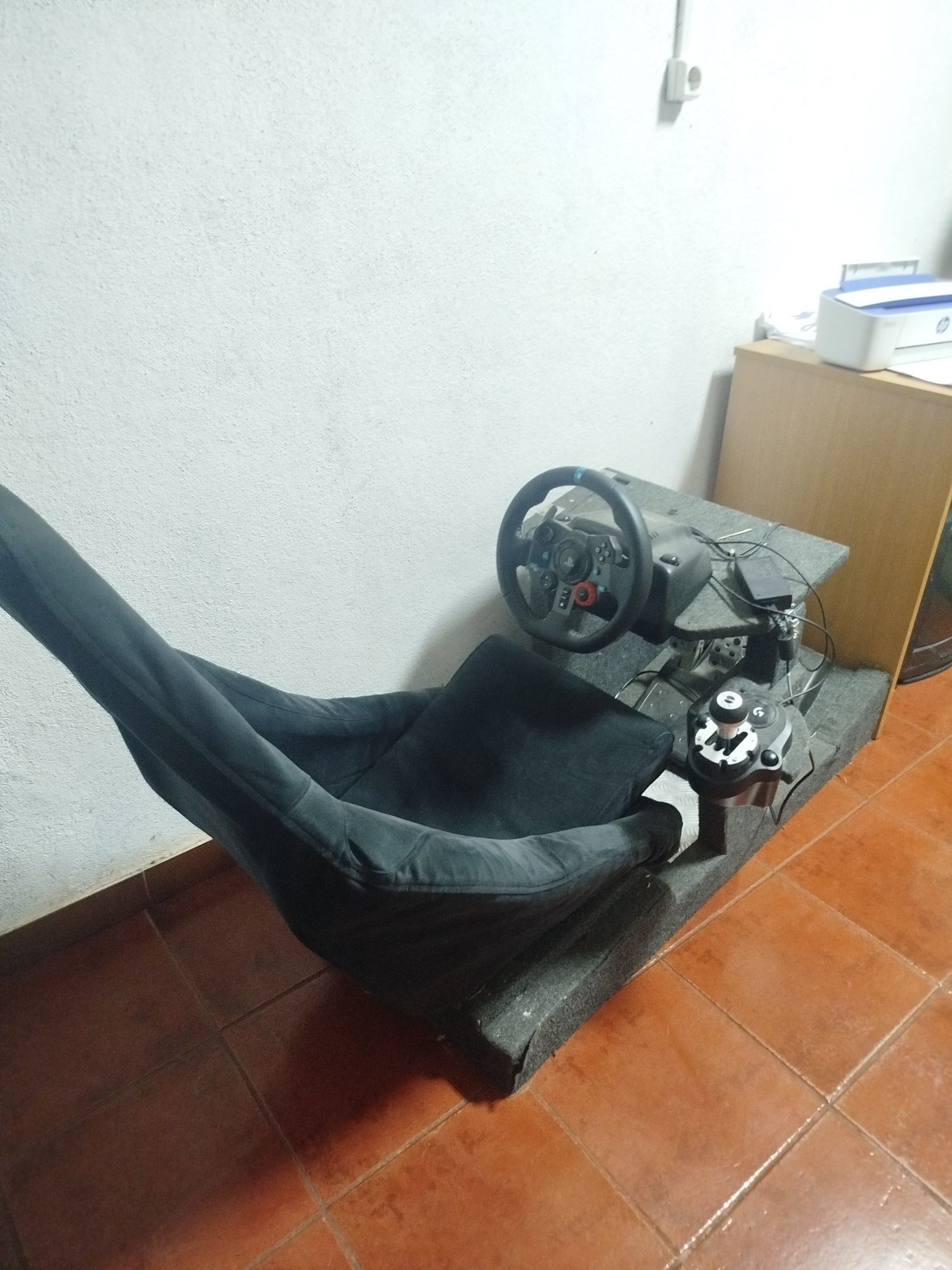 Simulador volante g29 com estrutura