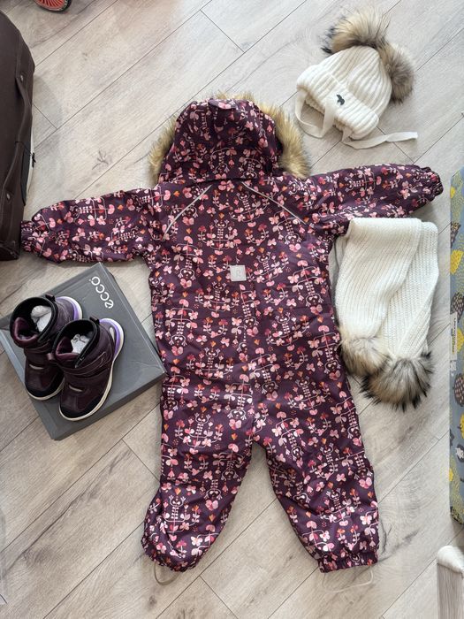 Reima 98+6 комбінезон ботинки Ecco 28