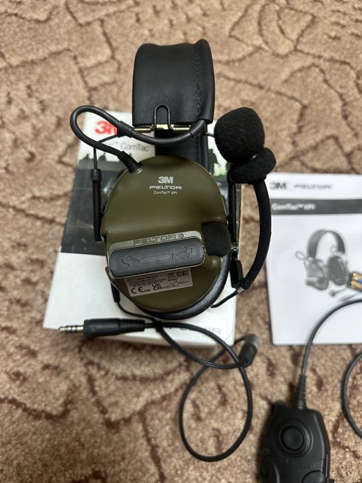 Нові активні навушники 3m Peltor ComTac XPi, neckband, кріплення