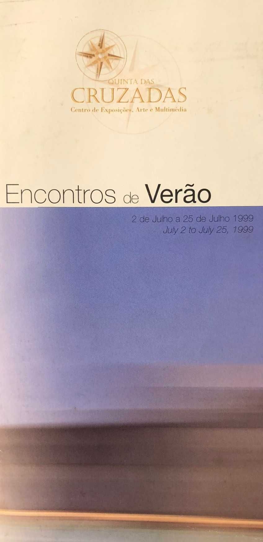 Folheto Díptico Encontros de Verão - 1999