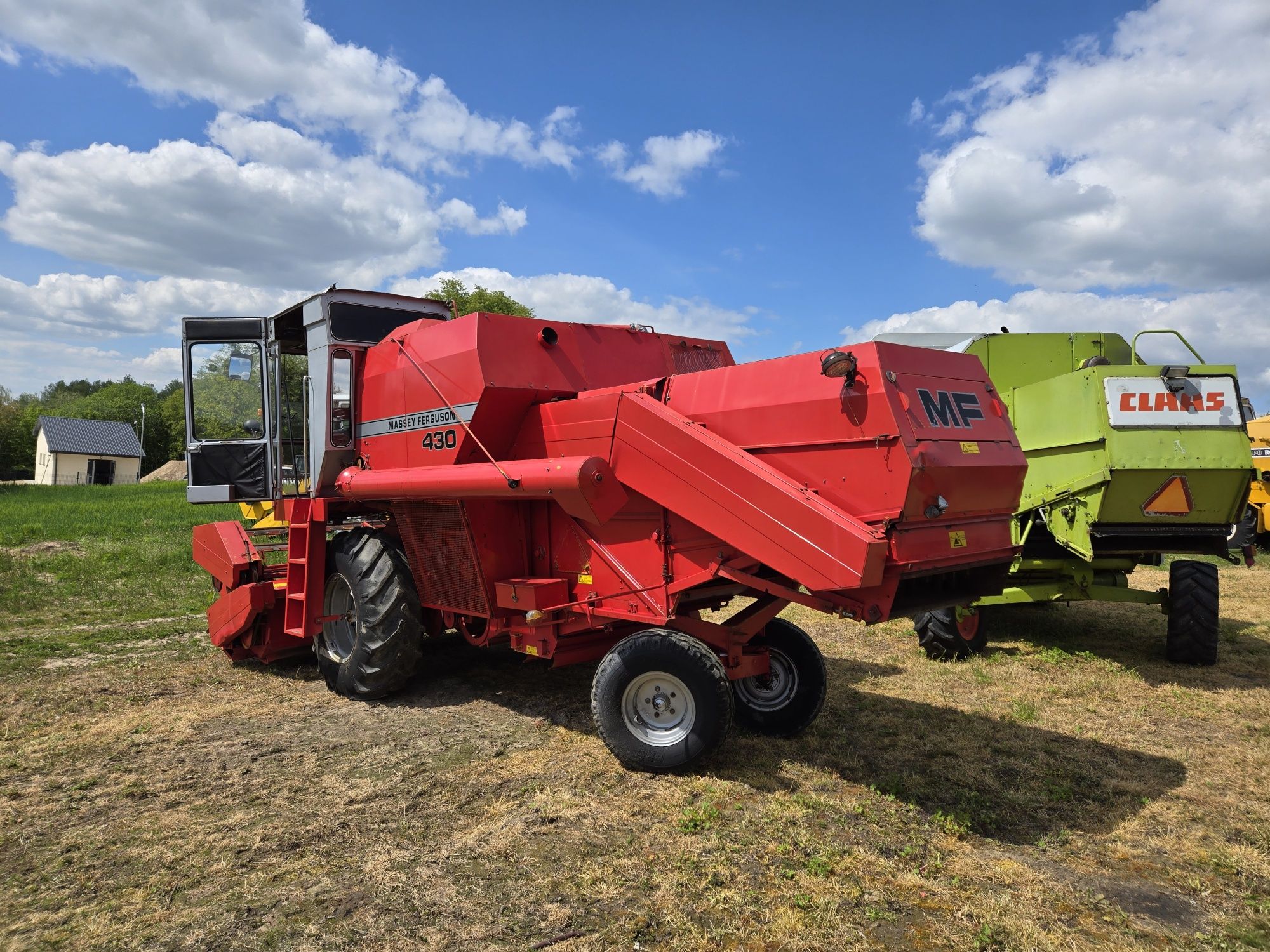 Kombajn zbożowy Massey Ferguson 430 / 20 / Sampo 680 / Deutz 10.80