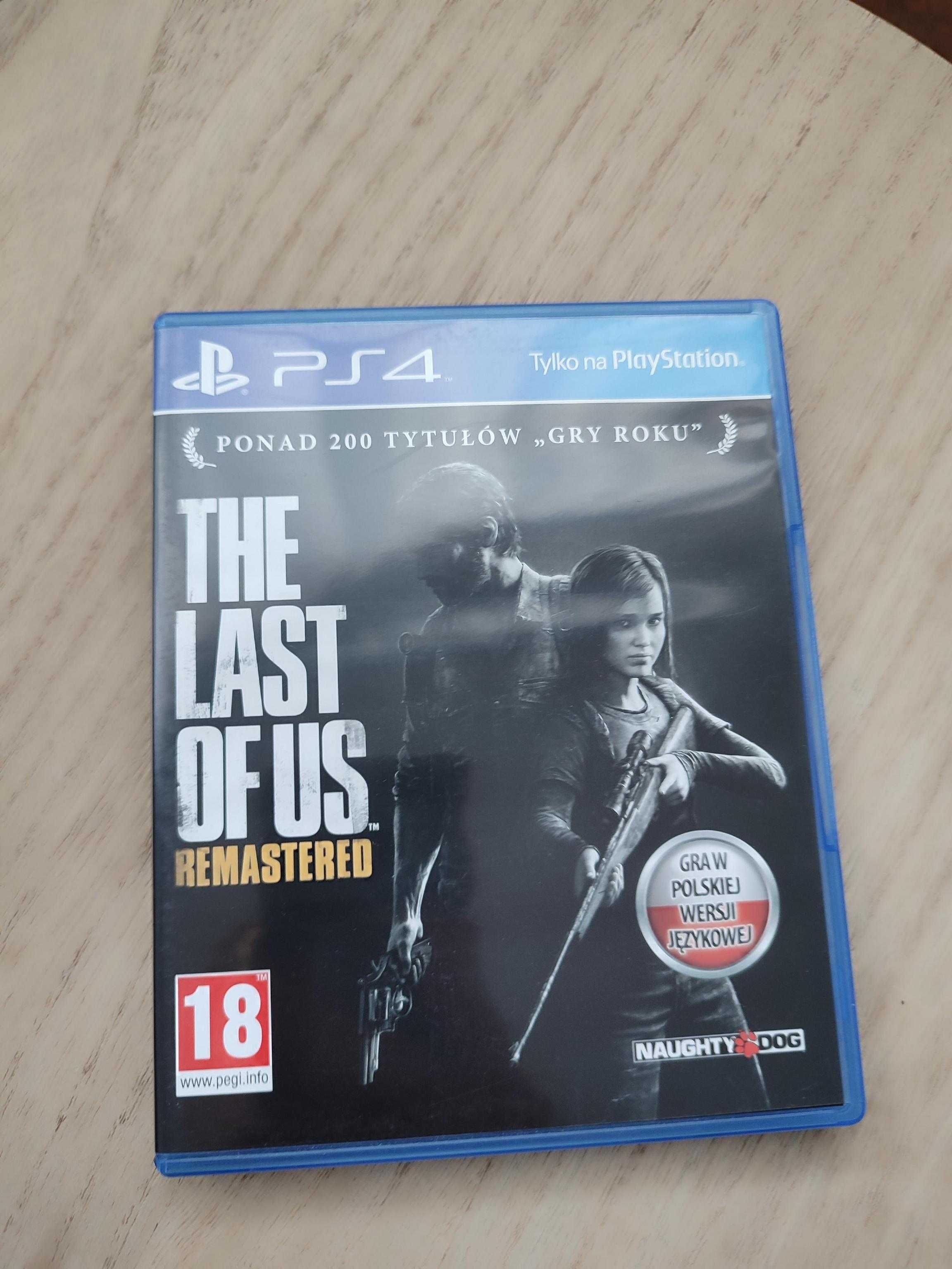 Gra The Last of Us Remastered na PS4