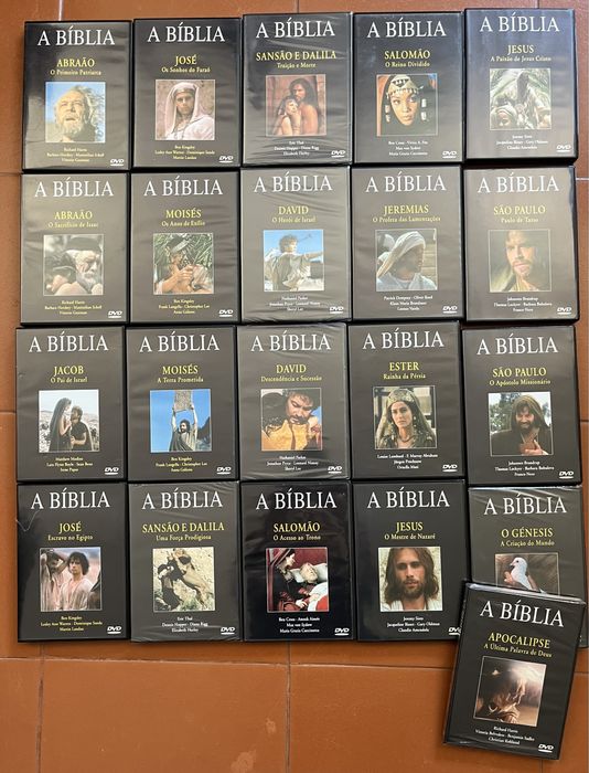 Coleção 21 Dvds - A Biblia