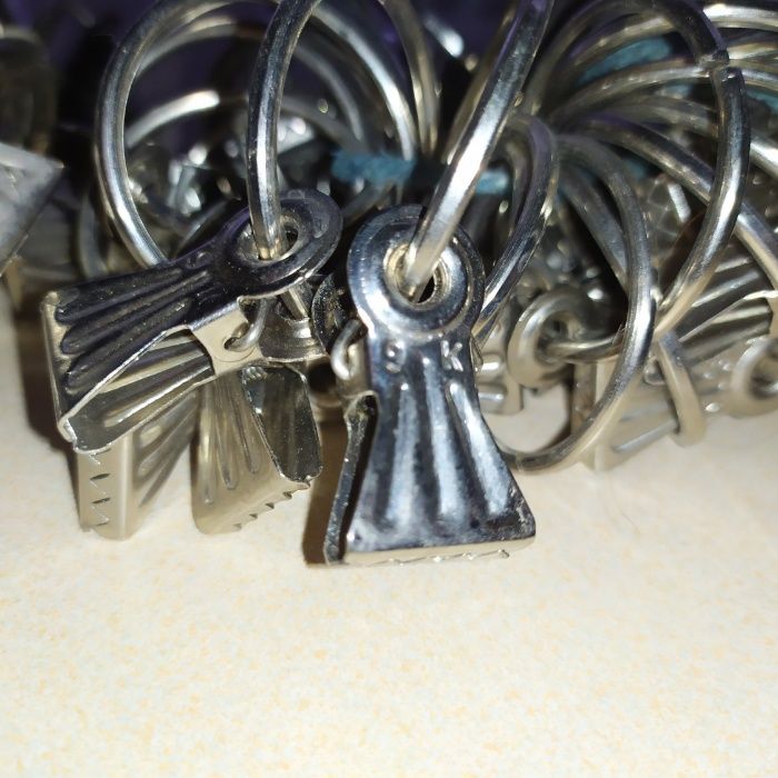 Штора. Гардины. Прищепка для штор, гардин. ГОСТ СССР. Новые.