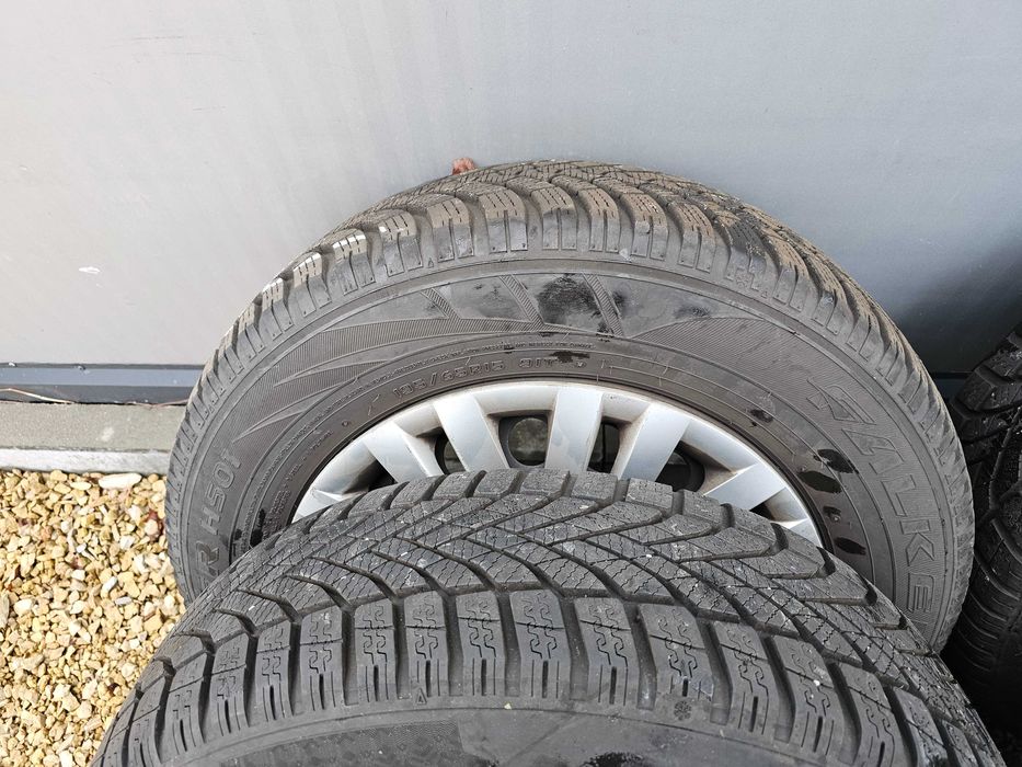 Kola zimowe 15 5x112 Vw golf 6 7 opony zimowe 195/65/15