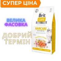 Brit Care Cat Бріт Кеа GF Haircare Healthy & Shiny Coat для котів