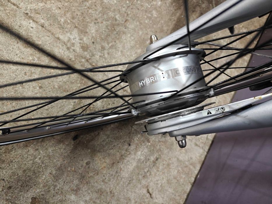 Rower elektryczny Giant TWIST MOCNE WSPOMAG 2 Baterie 16AH! Męski 51cm