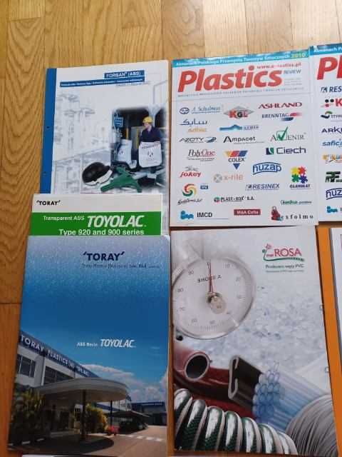 czasopisma branżowe plastics composites review 2009/10,2014/15 -15 szt
