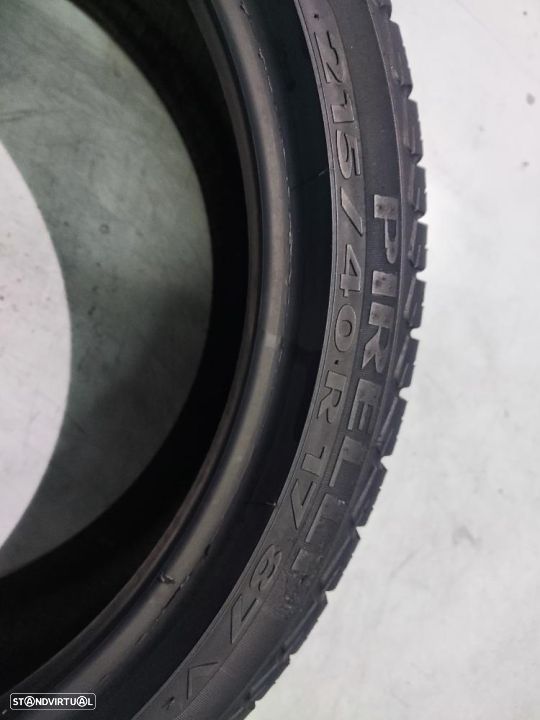 2 pneus semi novos 215-40r17 pirelli - oferta dos portes 90 EUROS