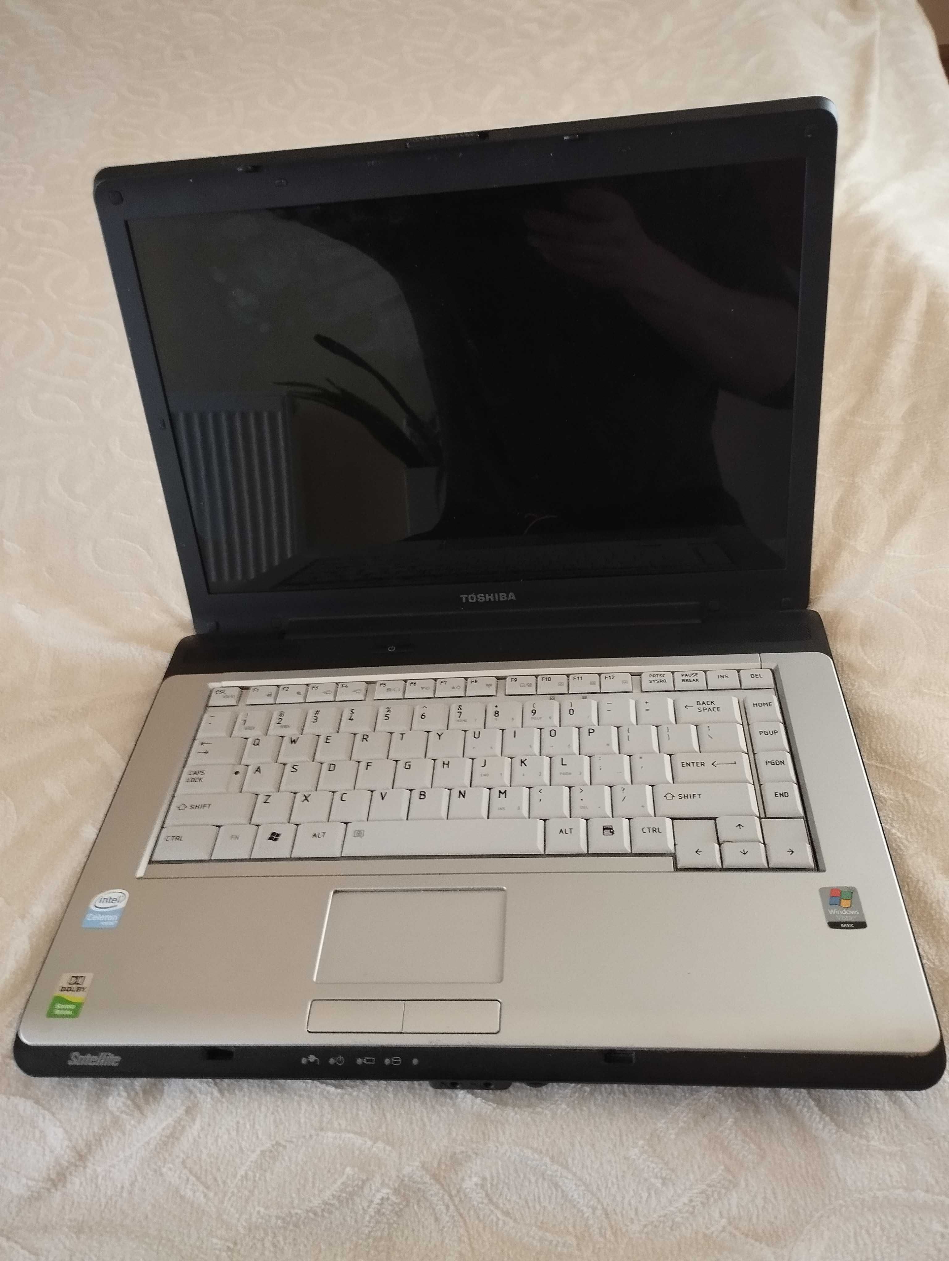 Laptop Toshiba uszkodzony