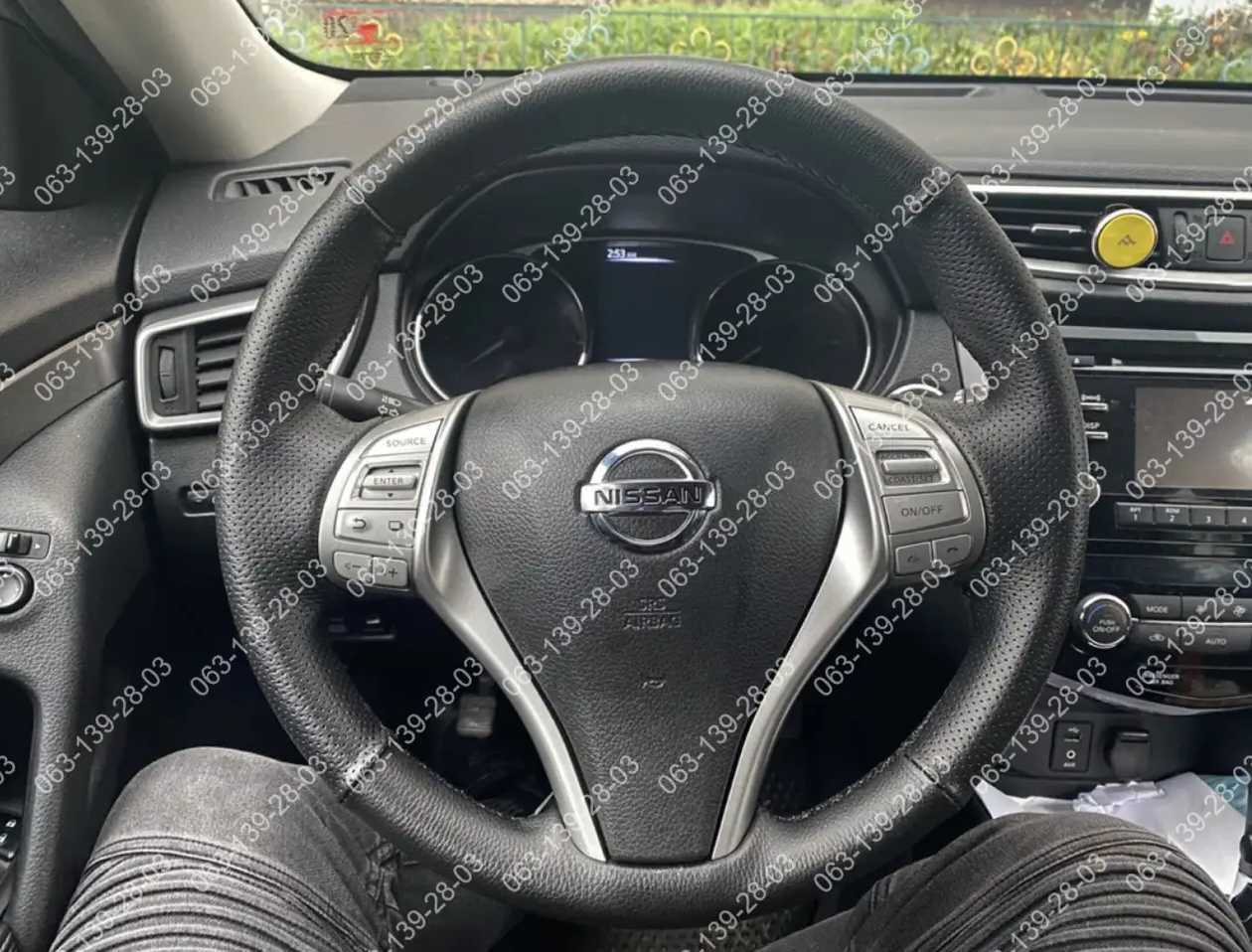 Nissan Qashqai X-trail Almera Оплетка чехол на руль Ниссан Кашкай Rogu