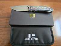 WE Knife Swordfin Flamed Titanium CPM 20CV