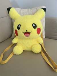 Plecak Pikachu Duży Pluszowy Pokemon