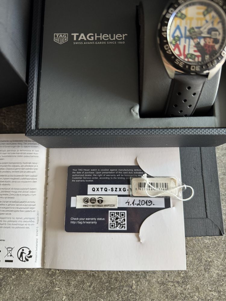 Tag Heuer F1 x Alec Monopoly