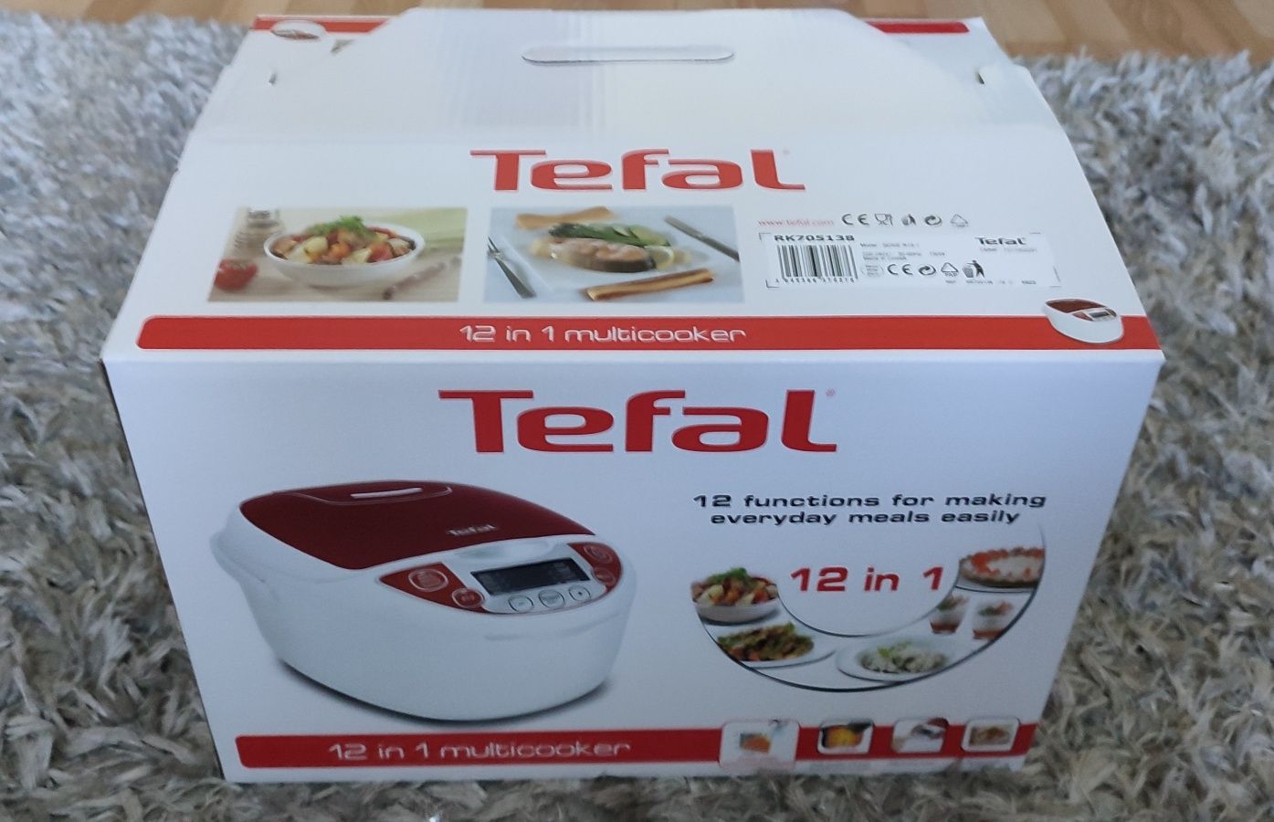 Nowy Multicooker 12 in 1 TEFAL RK705138