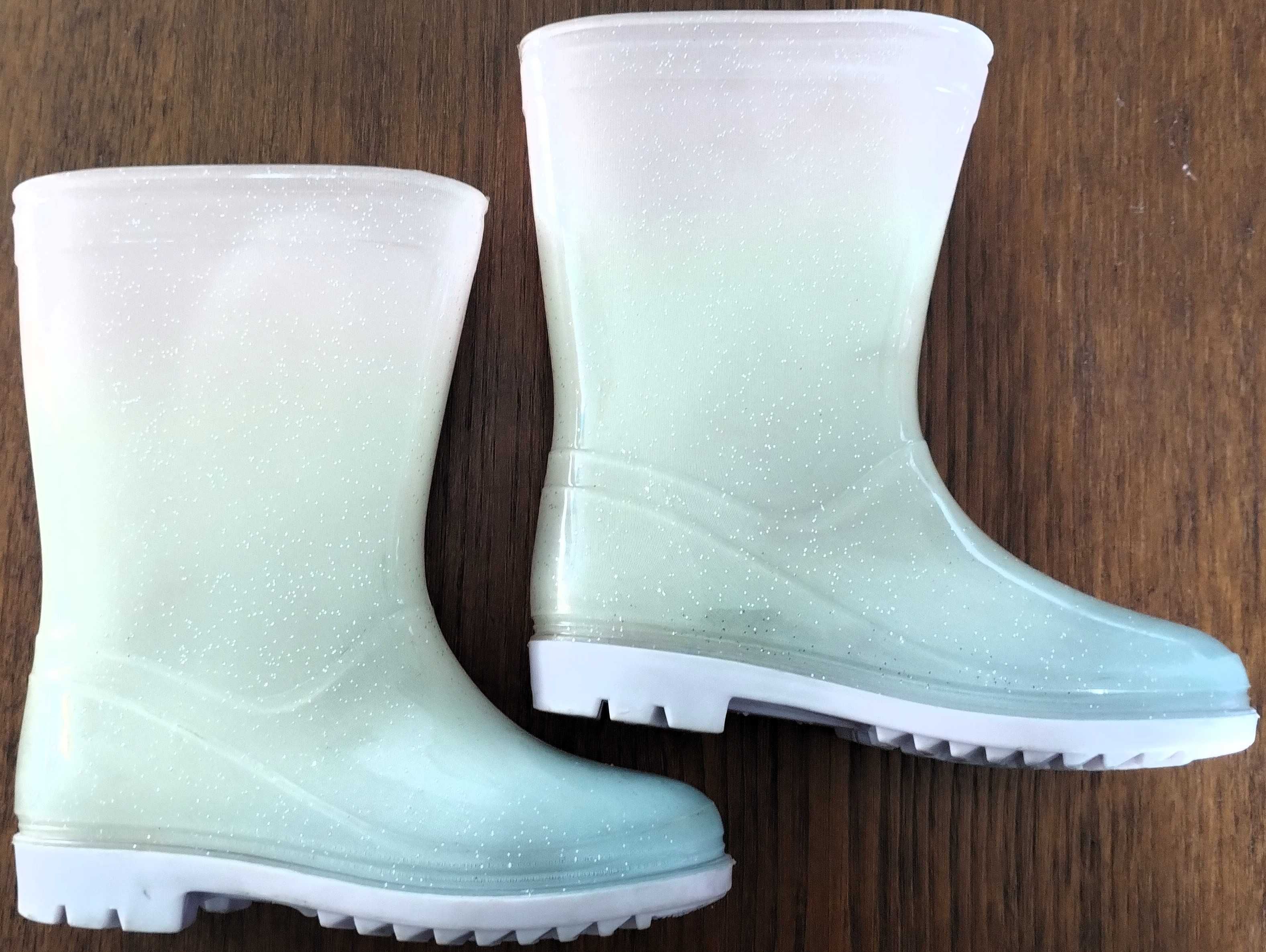 Botas Borracha 27 Botins Impermeáveis 27 Criança Menina