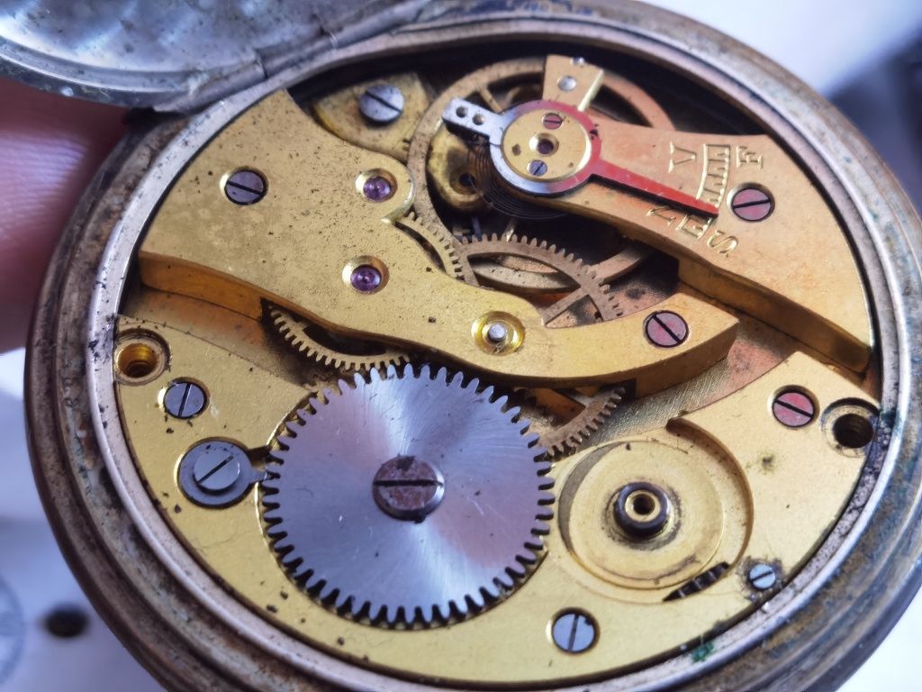 Stary zegarek kieszonkowy EXACT