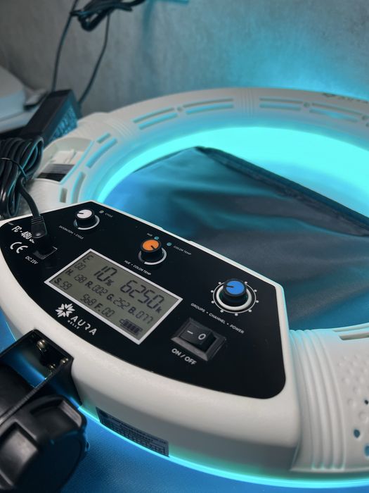 Кільцева лампа. Професійне світло