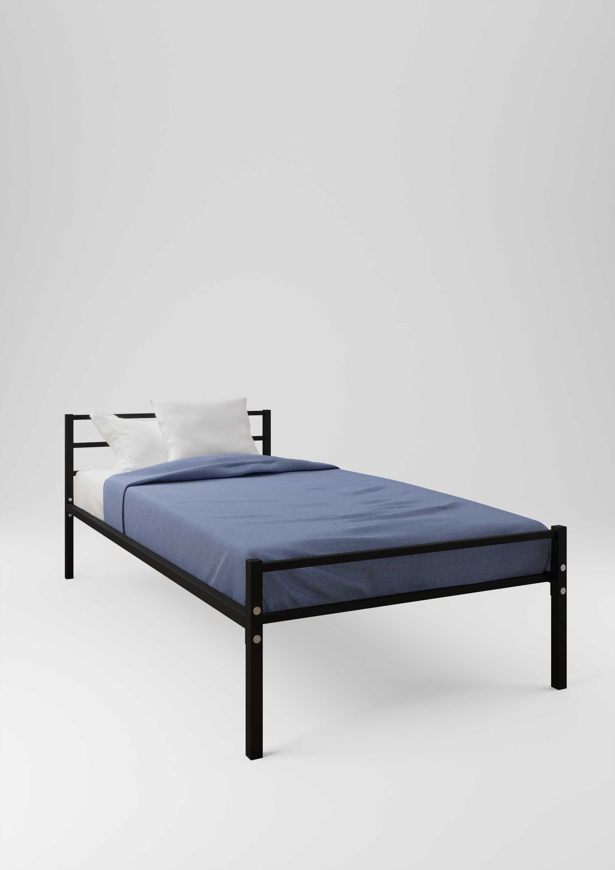 Ліжко односпальне металеве від виробника. розпродаж