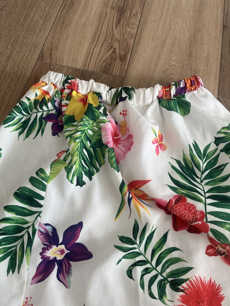 Spódnica maxi w kwiaty (letnia)