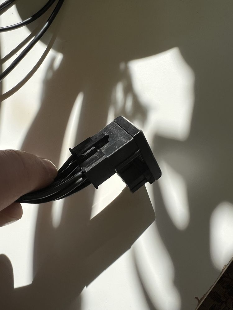 Adapter Wtyczka kątowy złącze 8 PIN RVS 180 stopni