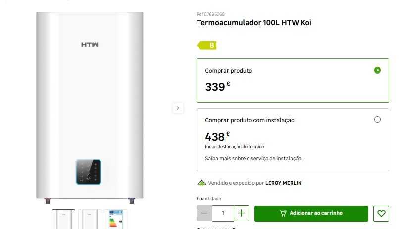 Termoacumulador Htm 100l