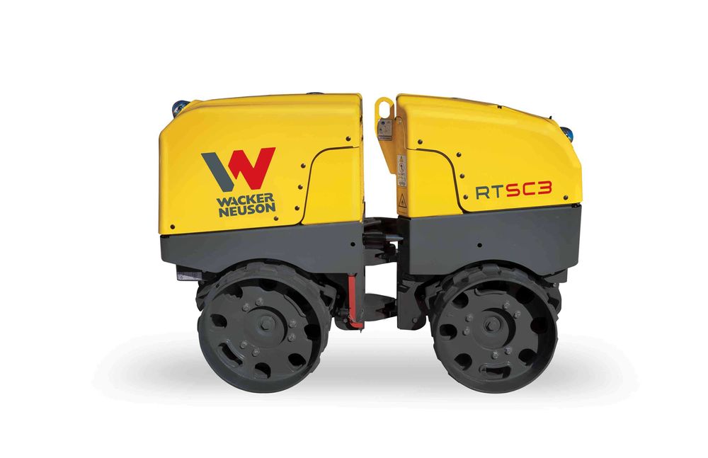 Wynajem walca okołkowanego 1,5t. Wacker Neuson