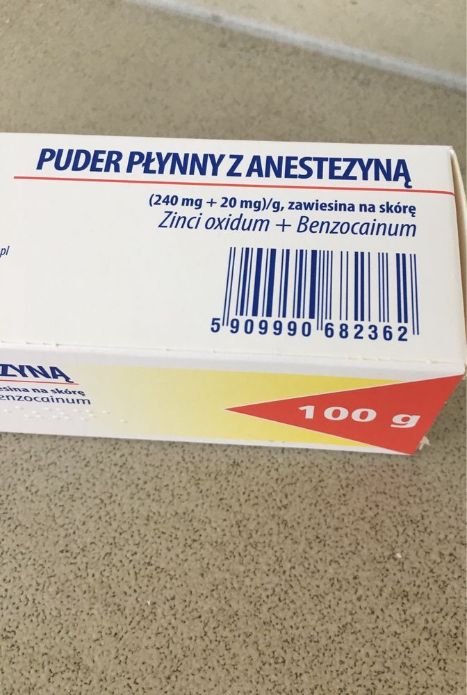 NOWY! Puder płynny, zawiesina na skórę, 100 g (tuba) (Hasco)