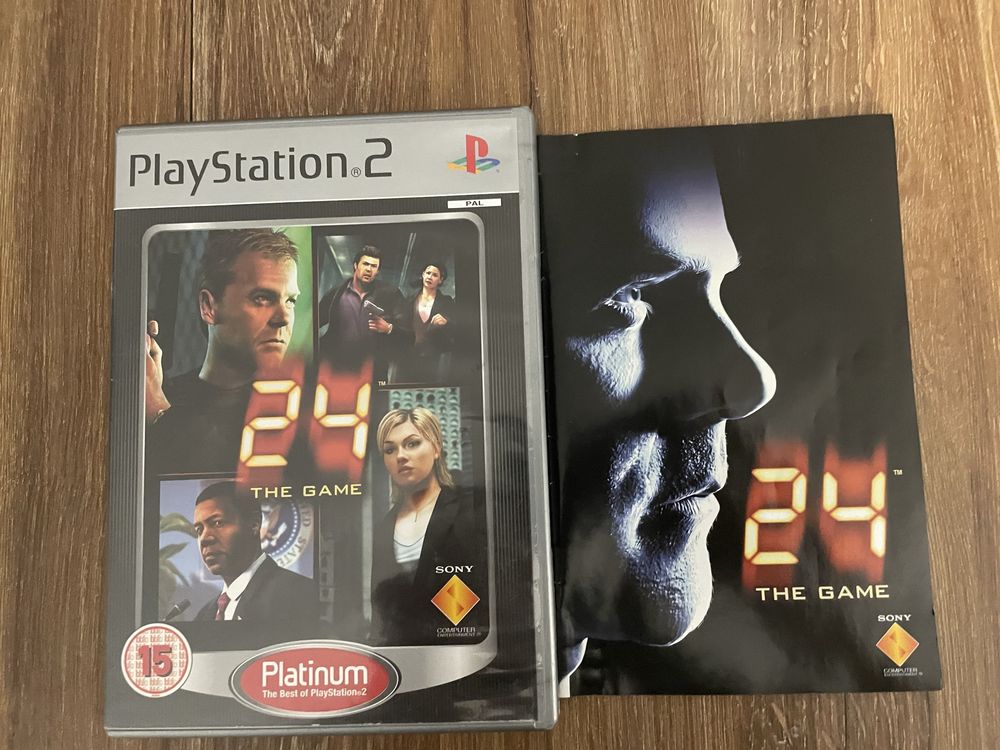 Gry PS2 zestaw 2 gier, Tekken 4 i The 24