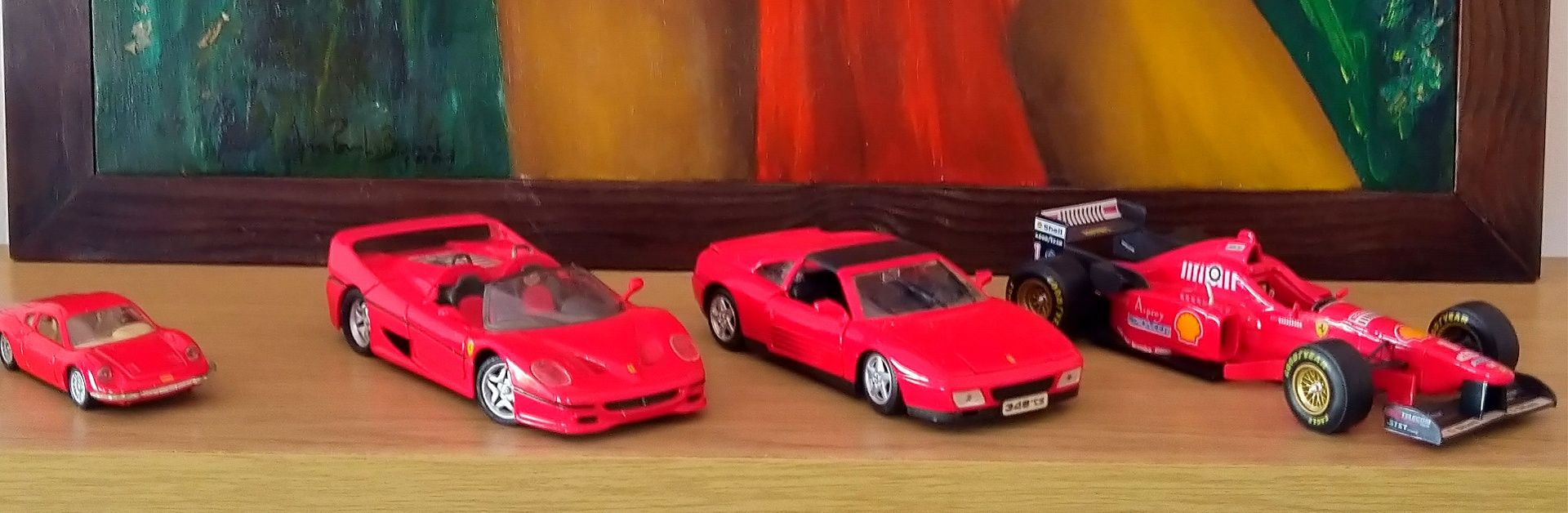 Coleção da Ferrari ( vários carros)