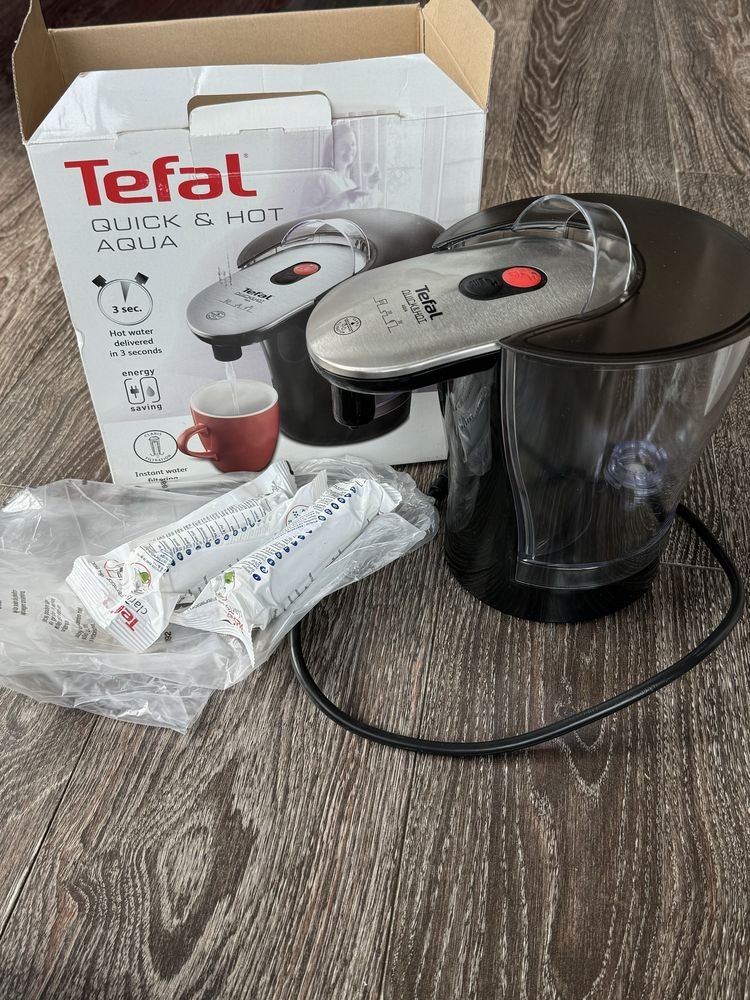 Чайник експрес термофільтр водонагрівач Tefal, новий