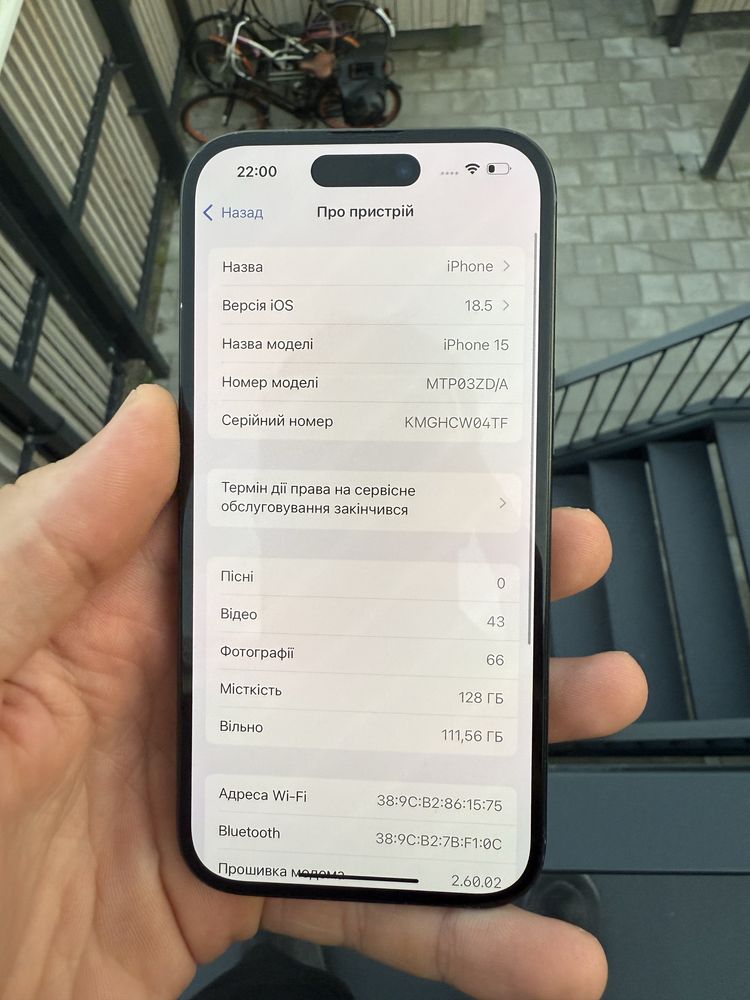Iphone 15 128gb black