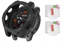2 X Szkło 9H+ Etui do Garmin Fenix 7 / Pro / Solar
