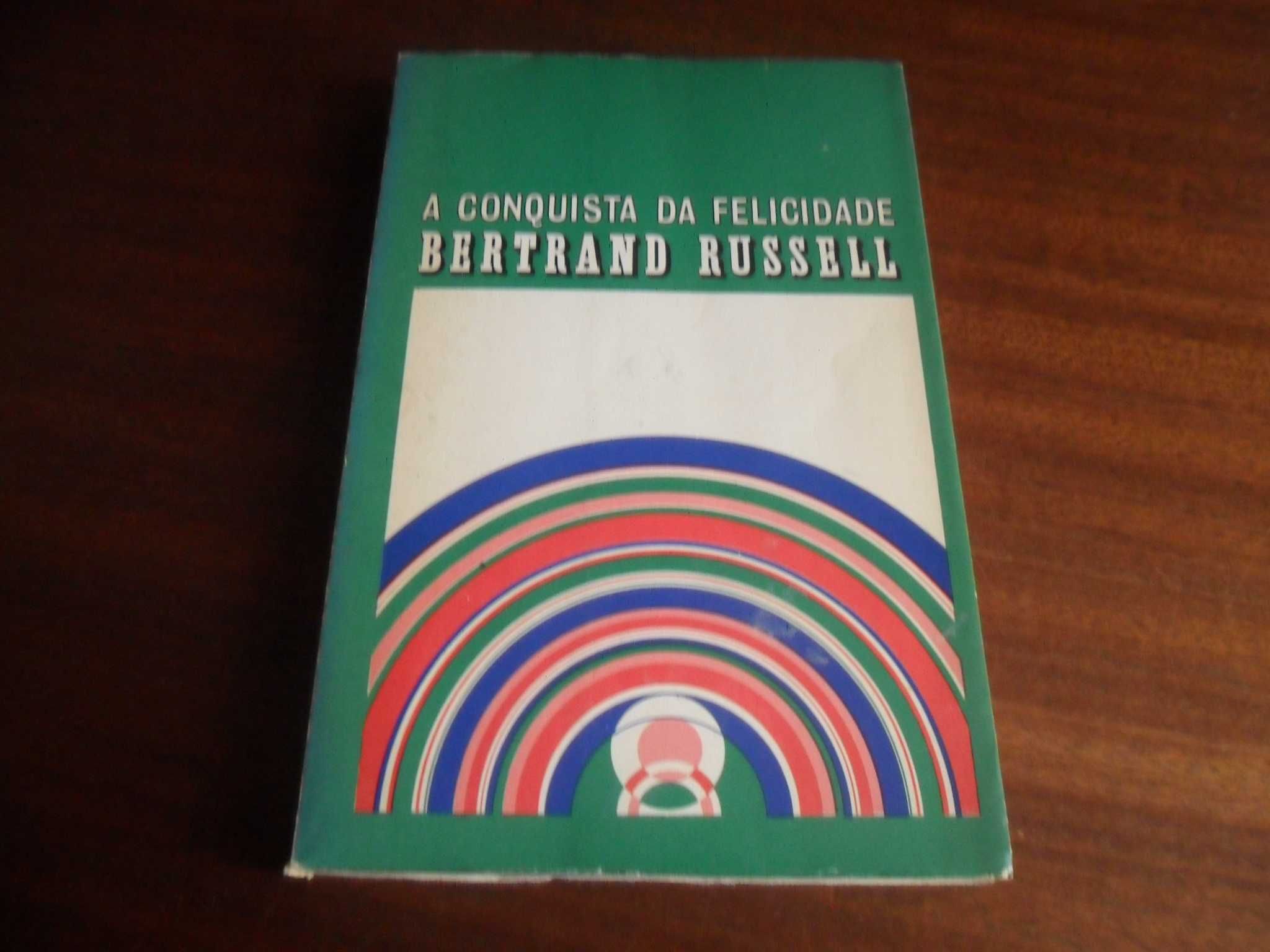 "A Conquista da Felicidade" de Bertrand Russell - 2ª Edição de 1966