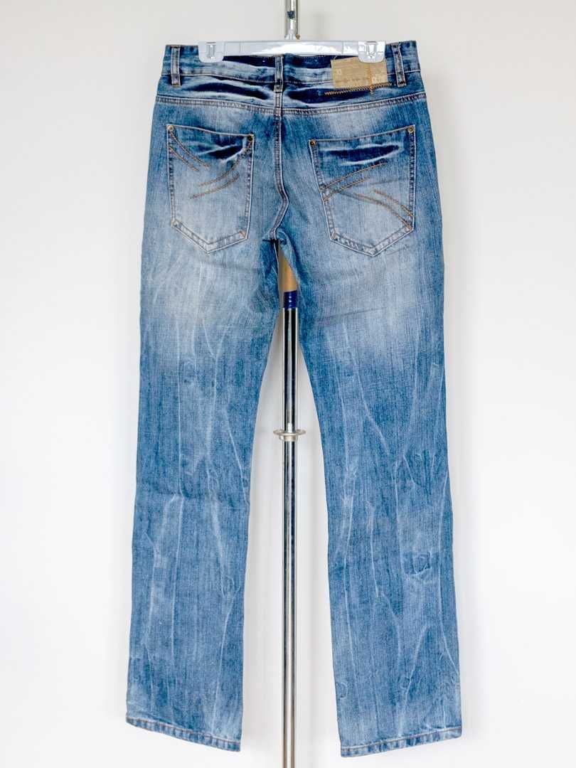 Spodnie męskie Jeansy marki Denim proste długie wzrost 192 cm