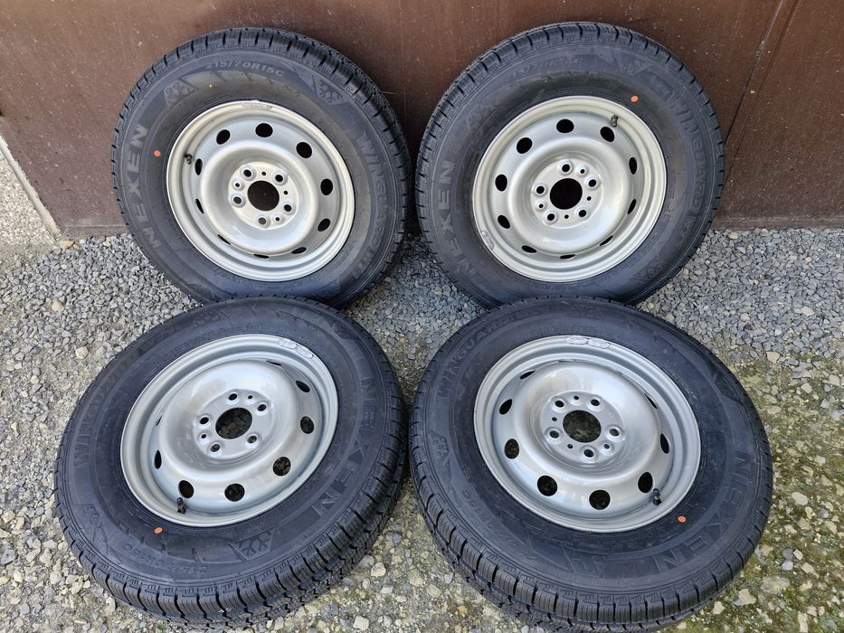 Koła Zimowe Felgi Ducato Boxer Jumper 5x118 215/70/R15C DOT25 NOWE