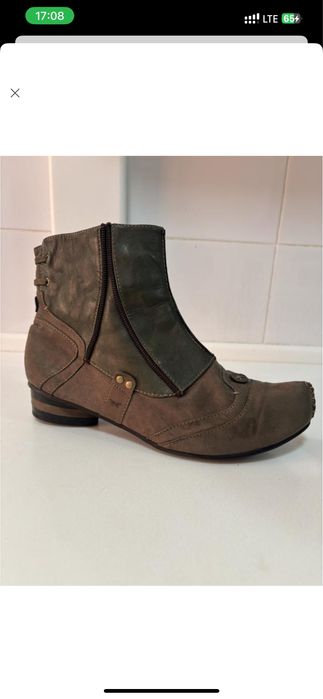 Ботинки mustang ковбой бохо стімпанк готіка