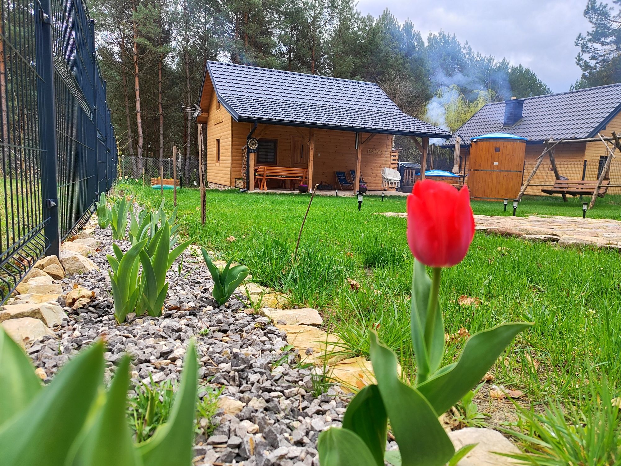 Domek letniskowy Pietryna Sauna Balia Kajak Chańcza Do wynajęcia