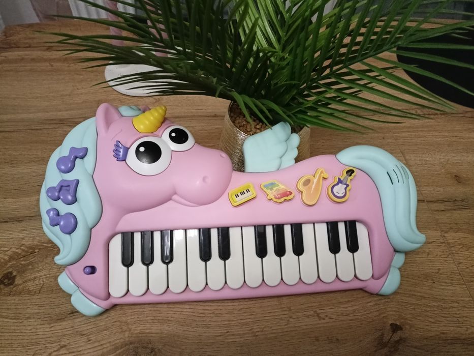 Pianino pianinko keyboard klawisze oragany syntezator dla dziewczynki