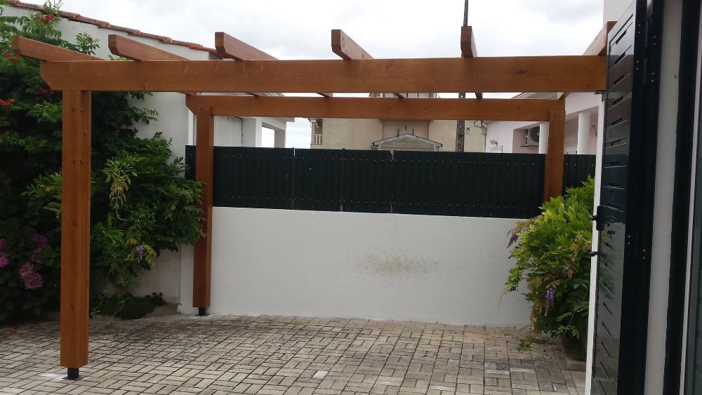 pergolas em madeira - Madeira&Conforto - prg.1