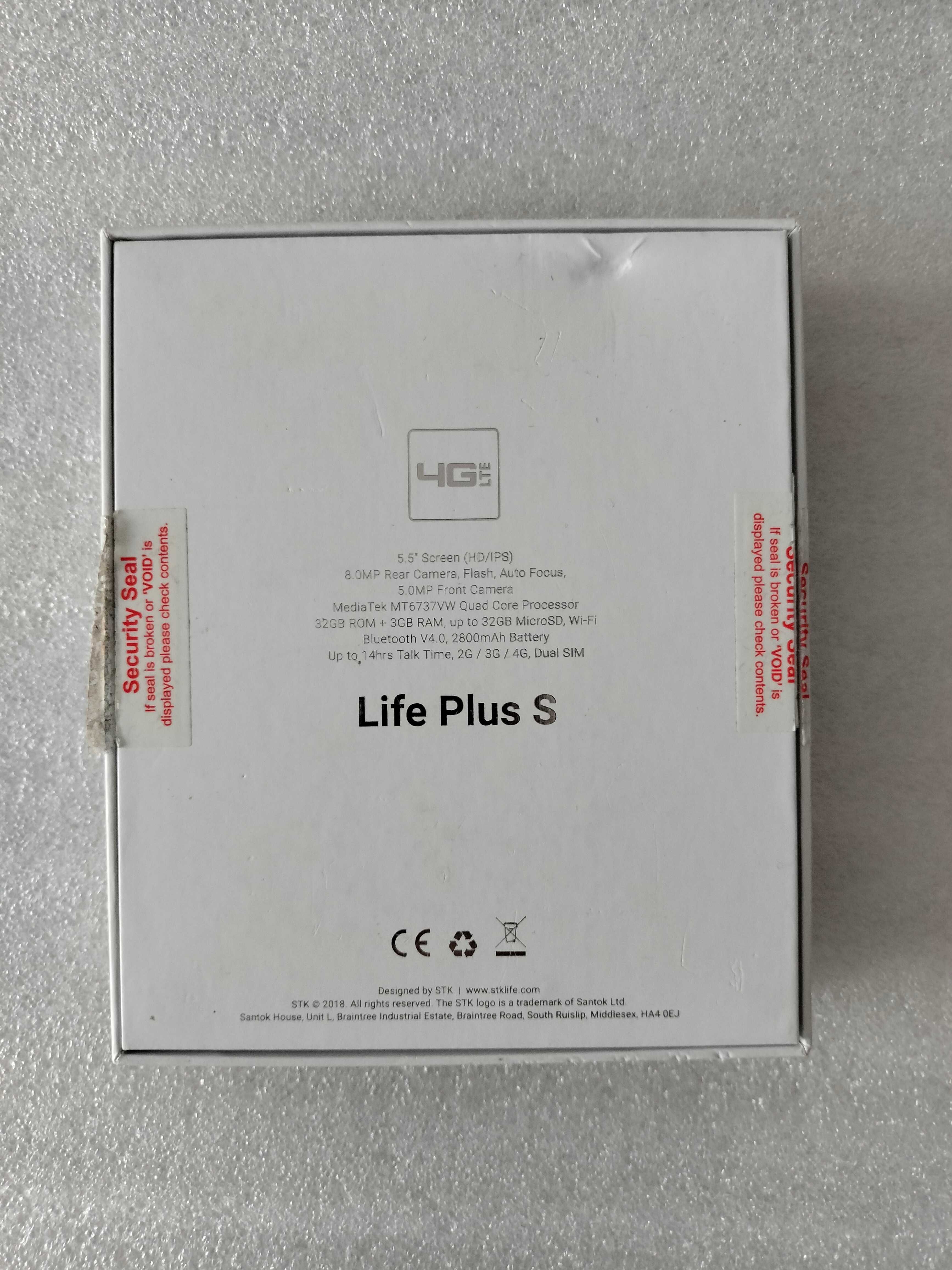 STK Life Plus S, 5,5', 2Sim+micro SD card, 3/32, запасний акумулятор