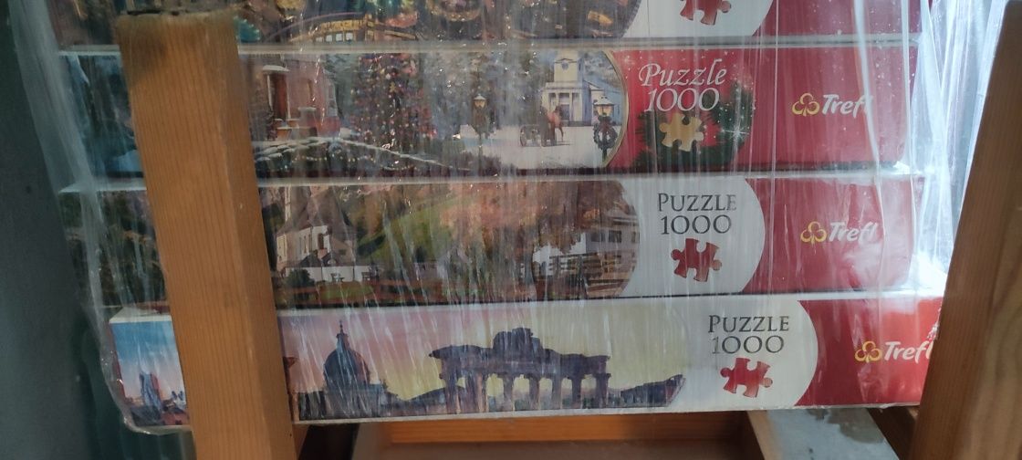 Puzzle różne głównie 1000 elementów